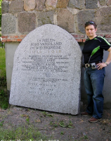 Wardyń, stela pomnika poległych w I wojnie światowej