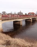 Rega, most drogowy, Mrzeżyno