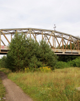 Piła, wiadukt linii 405 nad linią 203 Tczew – Kostrzyn