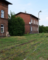 Wardyń, stacja kolejowa linii 410