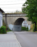 Barlinek, wiadukt kolejowy nad ulicą Tunelową