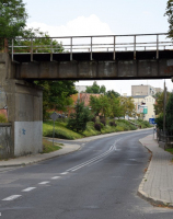 Barlinek, wiadukt kolejowy nad ul. Ogrodową
